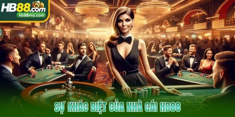 Sự khác biệt của nhà cái HB88